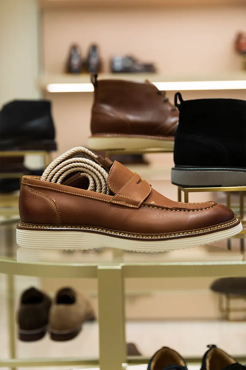 Dune Lakeside mens shoe photography