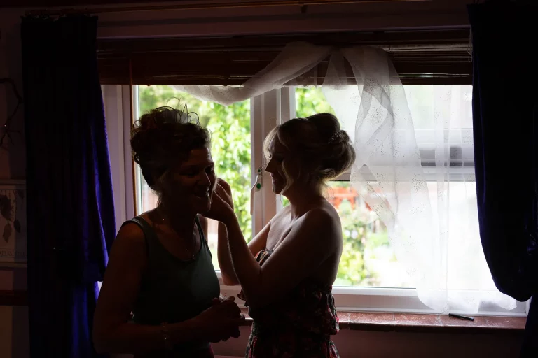 getting ready wedding photography