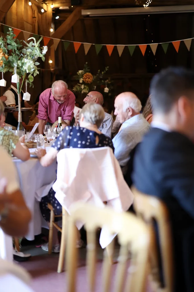 wedding photography of guests