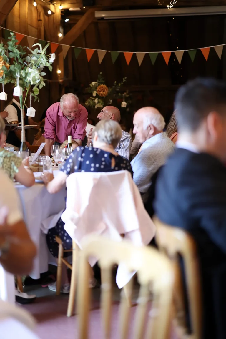 wedding photography of guests