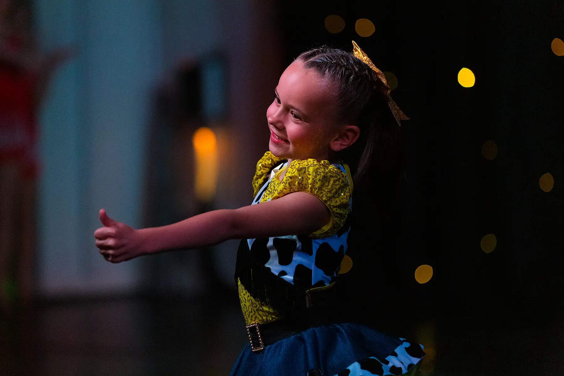 Dancer at Junior Masters Shoeburyness