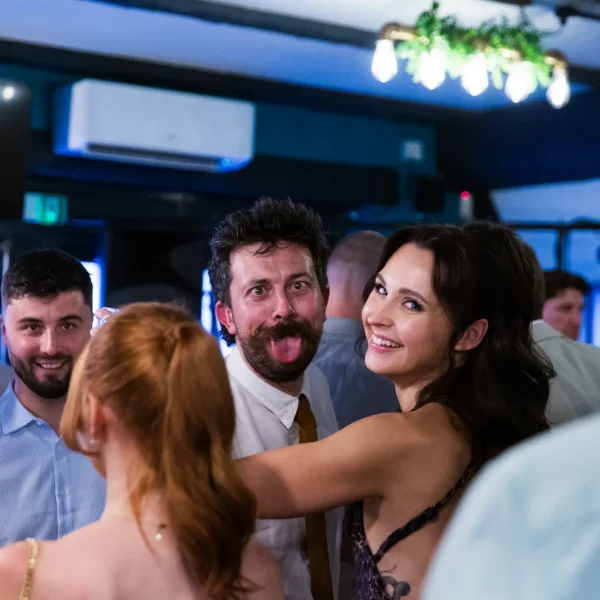 candid wedding party photography