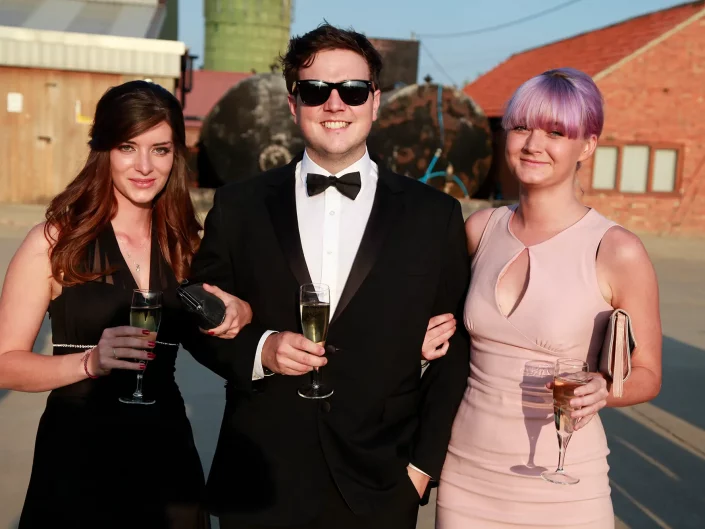 Black tie wedding guests Chelmsford