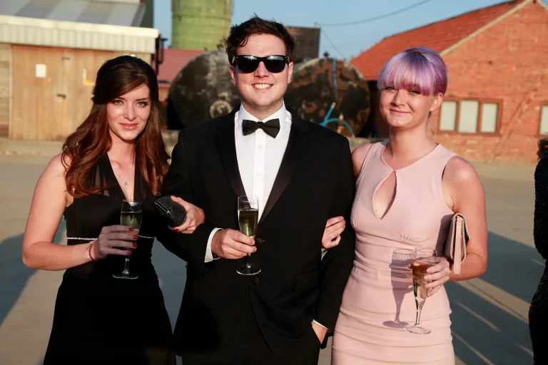 Black tie wedding guests Chelmsford