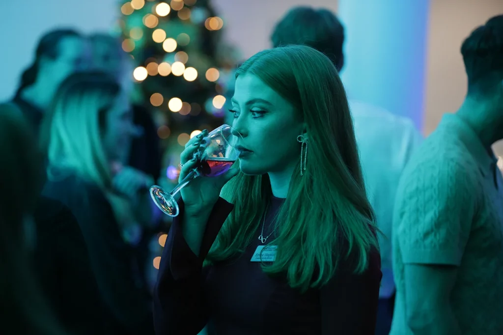 Corporate event photographer in Essex covering a business networking evening