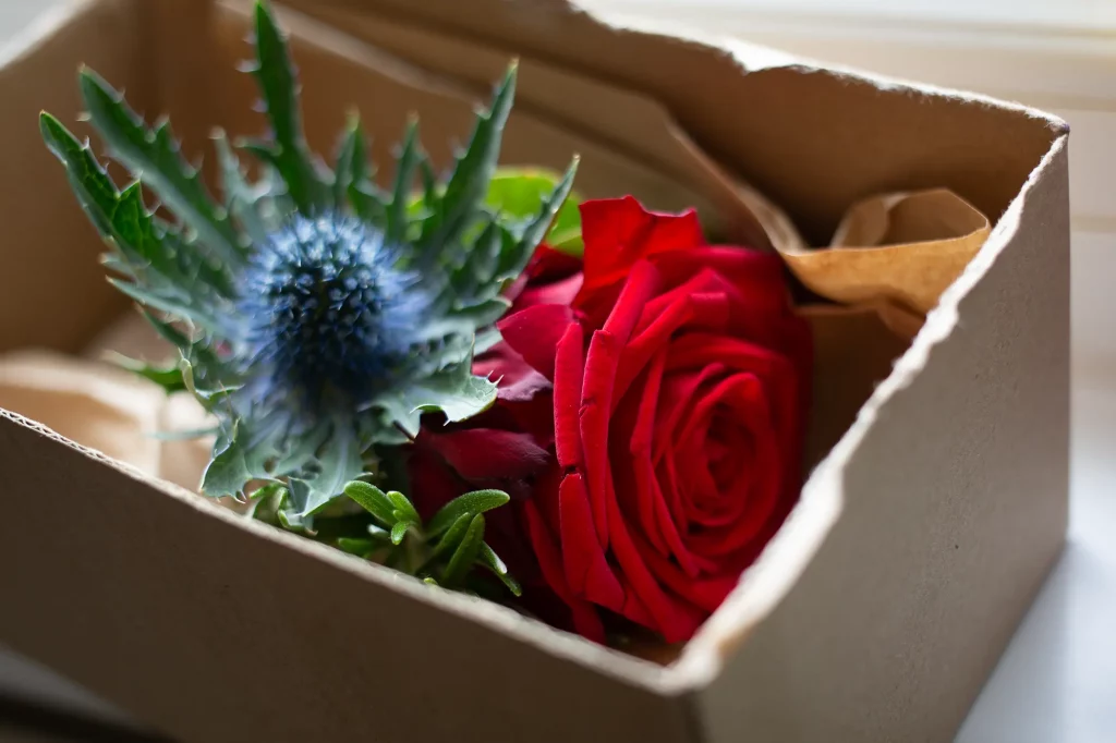 Wedding details flowers bouquet