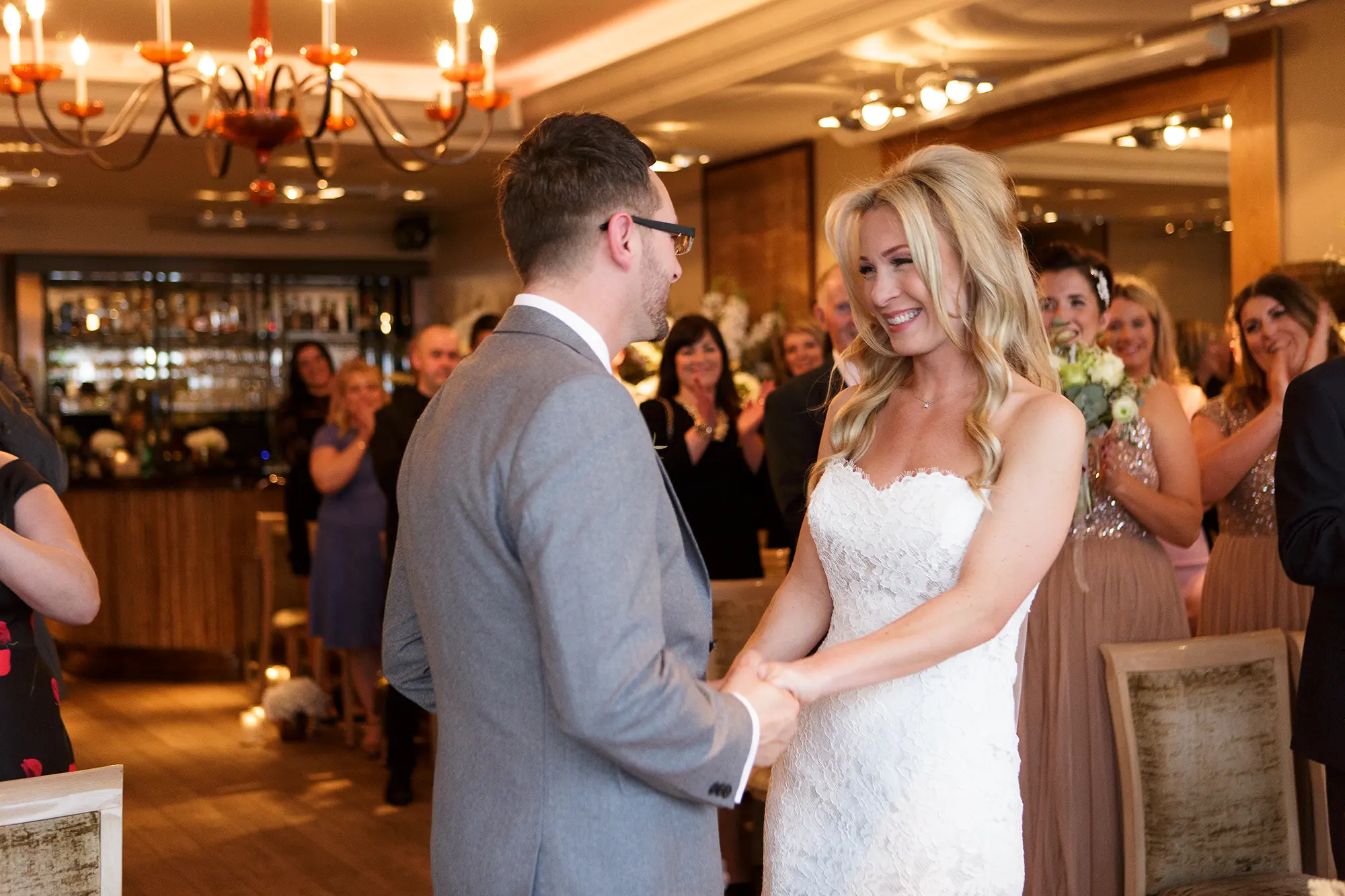 Wedding venue couple getting married Essex