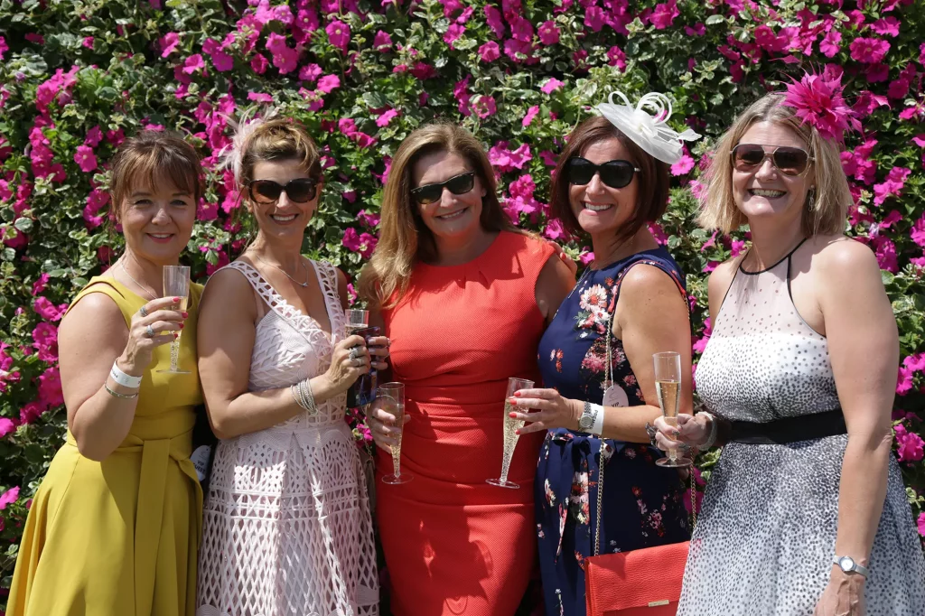 Group photos at the racecourse in Chelmsford