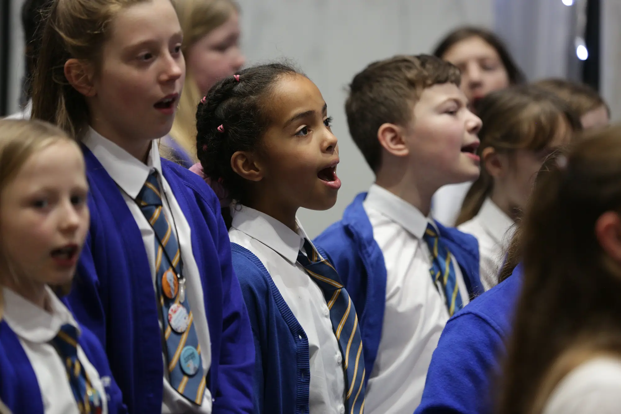 Southend school choir entertains guests