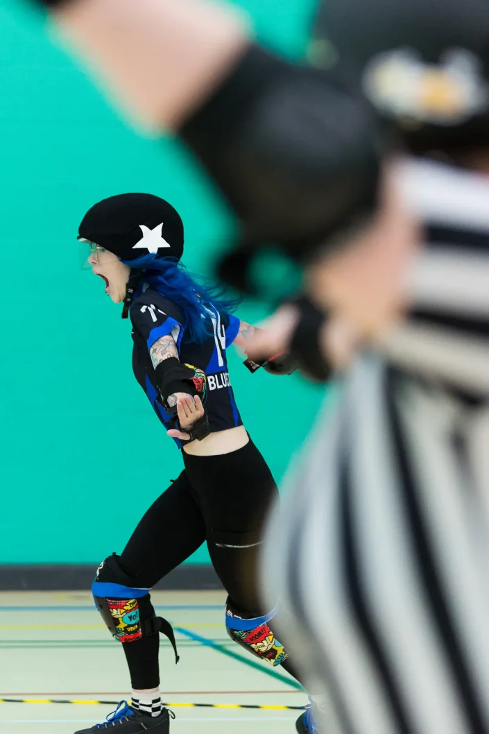 roller derby skater portrait chelmsford essex