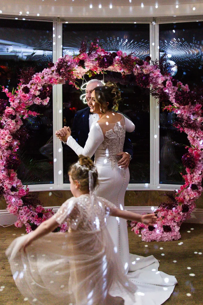 roslin hotel thorpe bay wedding dance floor twirl