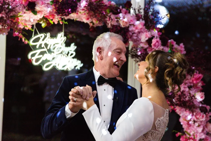 thorpe bay wedding reception dance floor portrait