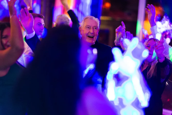 wedding reception dance floor celebration roslin hotel