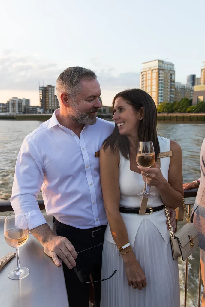 Corporate Boat Party photography on the Thames