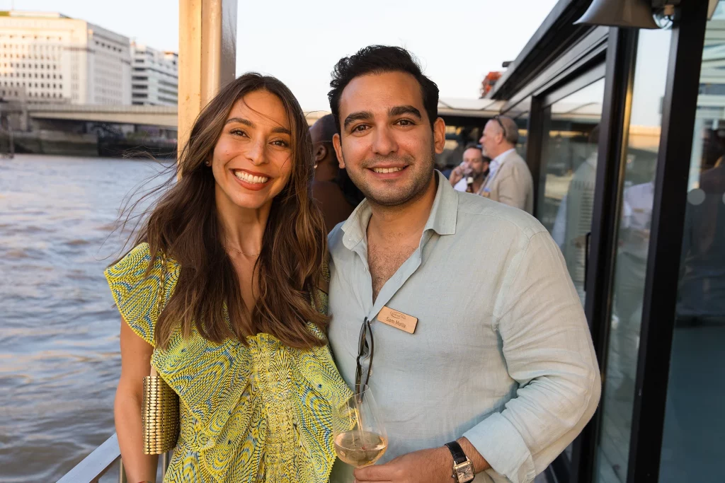 Corporate Boat Party photography on the Thames